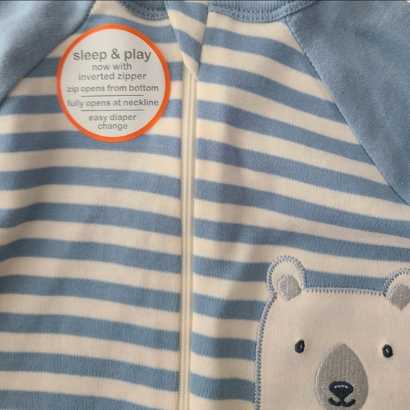 Infant Stripe Footsie - Picture 3 of 6